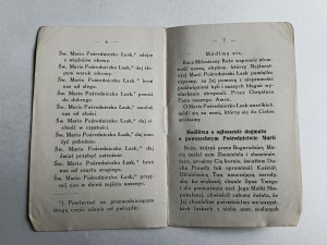 PRAYER BOOK INVOCATIONS TO EGM MEDIATRIX OF ALL GRACES, KRAKÓW, SKAKA
