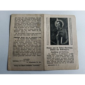 OBRAZEK JUDAS THADDAUS JUDA TADEUSZ 1916 R