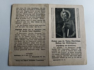 PICTURE OF JUDAS THADDAUS 1916