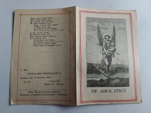 PRAYER BOOK ST. GUARDIAN ANGEL ANATOL BISHOP KRAKOW 1918