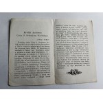 OBRAZEK W. O. SEBASTJAN WOLICKI, KRAKÓW KS DR JAN KORZONKIEWICZ 1929 R