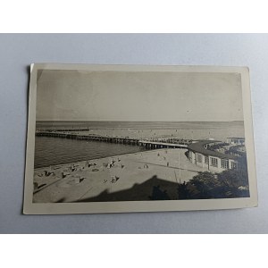 ZDJĘCIE SOPOT ZOPPOT 1943 R, ZNACZEK, STEMPEL