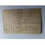 KATOWICE FRAGMENT OGÓLNEGO WIDOKU PIECZĄTKA