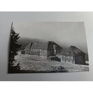 KARKONOSZE SCHRONISKO NA HALI SZRENICKIEJ PIECZĄTKA ZNACZEK