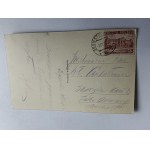 ŻEGIESTÓW ZDRÓJ WIDOK Z CZESKIEJ STRONY 1938 R, ZNACZEK, STEMPEL