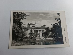 PHOTO WARSAW PALACE IN BATHS, STAMP