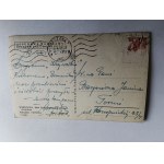 WARSZAWA MOST ŚLĄSKO DĄBROWSKI W NOCNYM OŚWIETLENIU, STEMPEL