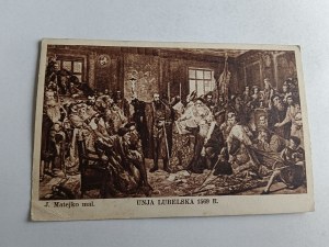 POLISH PAINTING MATEJKO LUBELSKA UNION