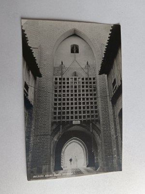 PHOTO MALBORK CASTLE MIDDLE CASTLE GATE