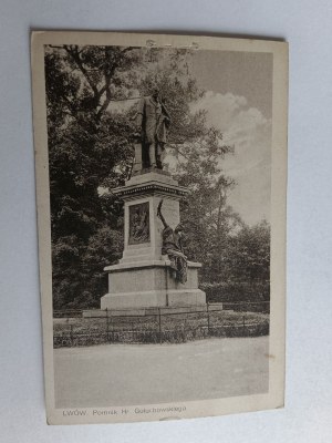 LVIV MONUMENT TO HR GOŁUCHOWSKI DAMAGED