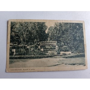 CIECHOCINEK MOSTEK W PARKU 1933 R