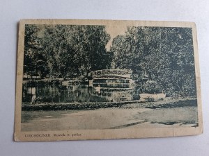 CIECHOCINEK BRIDGE IN THE PARK 1933