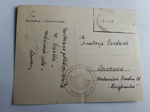 CARNIVAL SNOWBIRD, STAMP, DAMAGED SLIGHTLY TORN ON LEFT SIDE