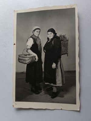 TWO WOMEN REGIONAL FOLK COSTUMES