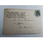 KWIATY WYTŁACZNA PRZEDWOJENNA ZNACZEK