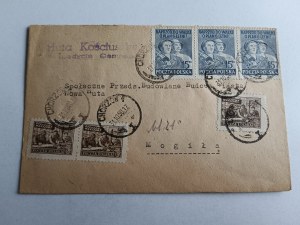 STAMP CHORZÓW SMELTER KOŚCIUSZKO, GRAVE, STAMP