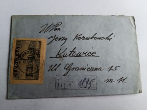 KATOWICE, STAMP CHRZANÓW, STAMP 1946