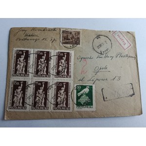 KRAÓW OPOLE, ZNACZEK, 8 ZNACZKÓW, STEMPEL