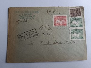 ZLOTYS SAWMILL SZCZECINEK, STAMP 1950