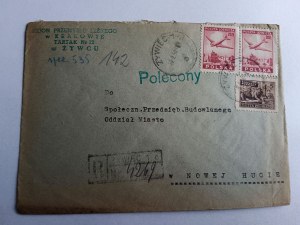 ŻYWIEC SAWMILL KRAKOW, STAMP, STAMP 1950
