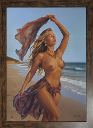 Katharine Rekiel, Walk on the Seashore, 2025