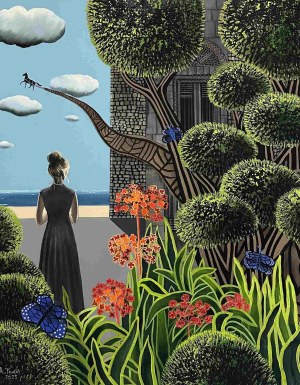 Agatha Padol, Garden by the Sea, 2025