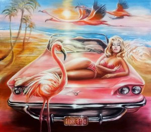 Rafal Mruszczak, Pink Bird, 2025