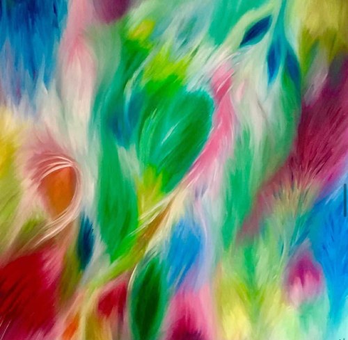 Anna Maćkowiak, Windy day, walk in the park, 2025