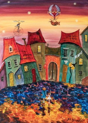 Barbara M.Malinowska, Look to the sky, 2025