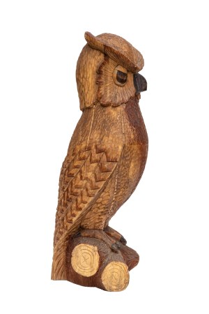 Artist unrecognized, Owl, 20th century.