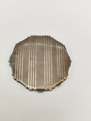 Silver powder box
