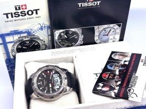 Tissot T-Touch II 42 mm men's watch, with box and papers