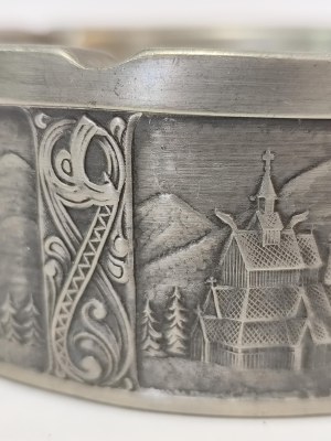 Norwegian table lighter and ashtray