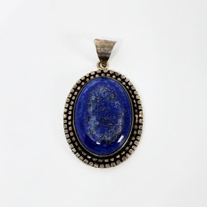 Srebrny wisior z Lapis Lazuli