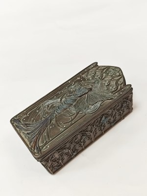 Art Nouveau style box, modern, Veronese