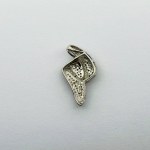 Srebrny wisiorek z Diamentami około 0.09 Ct