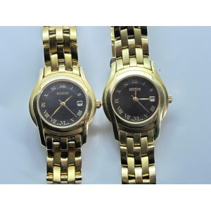 Dwa damskie zegarki Gucci 5400L 27 mm