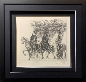 Zbigniew Czop Escape from Edo Copperplate/ Work on paper