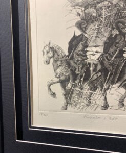 Zbigniew Czop Escape from Edo Copperplate/ Work on paper