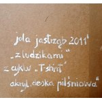 Jola Jastrząb  Mit Menschen  aus dem T-Shirt-Zyklus