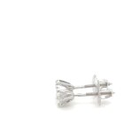 1.07 GR GOLD EARRINGS WITH DIAMONDS - DH-E458 - DH-E458