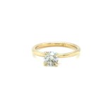 YELLOW GOLD RING WITH 2.36 G DIAMOND - RNG50701