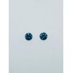 2 NATURAL POLISHED DIAMONDS 0.34 FANCY VIVID BLUE - WITH GEMMOLOGICAL CERTIFICATE* - VS1-2 - WITH GEMMOLOGICAL CERTIFICATE - AI30701-3