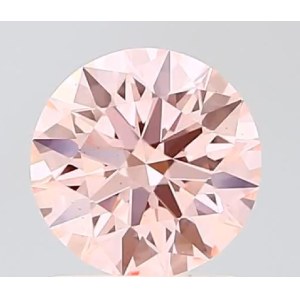 0.50 CT FANCY DEEP PINK VVS2 LAB-GROWN DIAMOND