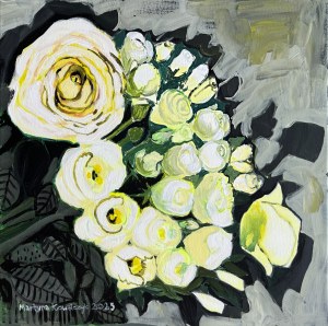 Martyna Kowalczyk, White flowers, 2025