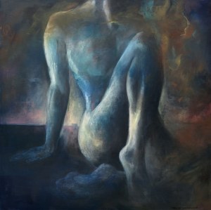 Patrycja Sienkowska, Seated nude, 2020