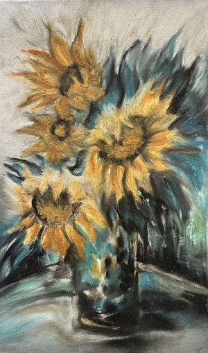 Mariola Swigulska, Sunflowers, 2022