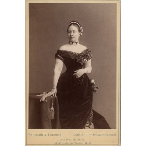 Prussia - Victoria Koburg, wife of Frederick III Hohenzollern, 1891.