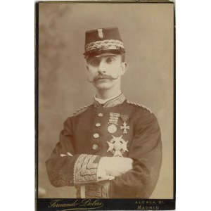 Španielsko - Alfonz XII, okolo roku 1885.