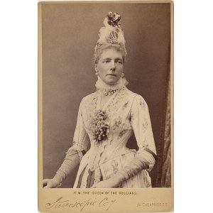 Belgia, Austria - Maria Henrietta Austriaczka, żona Leopolda II Koburg, ok. 1890.